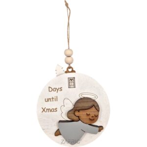 Giftique Countdown Ornament – Angel 04 Christmas Countdown Ornament - Angel