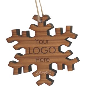 Wood Snowflake Decoration