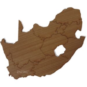 Giftique South Africa Map Puzzle 2 South Africa Map Puzzle in Wooden Box