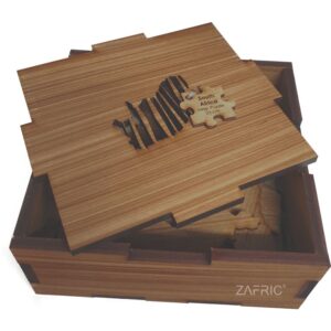 South Africa Map Puzzle in Wooden Box
