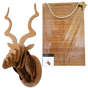 Wall Mounted Kudu Head