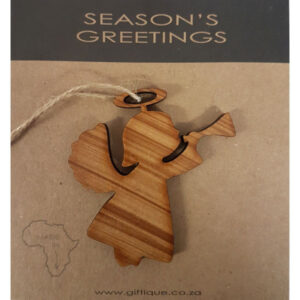 Single Angel Trumpet Decoration Packaged