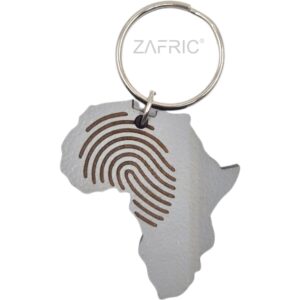 Key Ring Africa Fingerprint