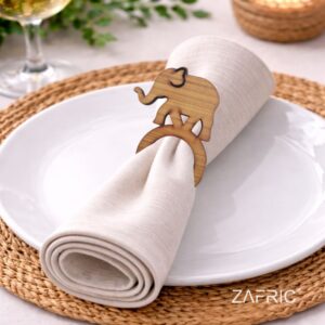 Napkin Ring Elephant Set of 4