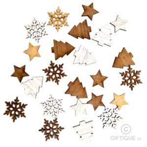 Christmas Confetti Natural