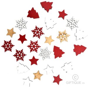 Christmas Confetti Red