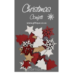 Christmas Confetti Red