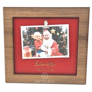 Santa and Me Photo Frame Table Top