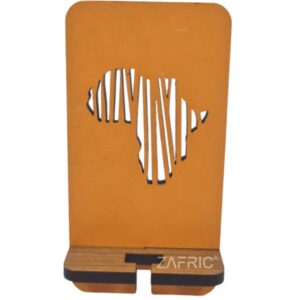 Africa Cutout Phone Stand Orange Africa Cut-out Phone Stand