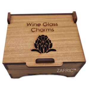 Botanical Wine Glass Charms