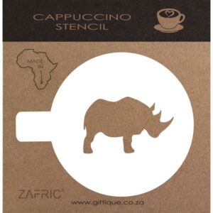 Cappuccino Stencil Rhino