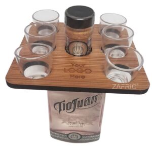 Shot Glass Holder (Holds 7 glasses)