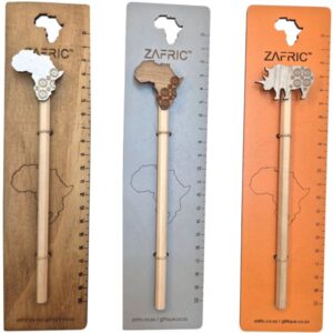 Wooden Ruler Pencil Combo with Topper