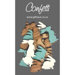 Wooden Bunny Confetti