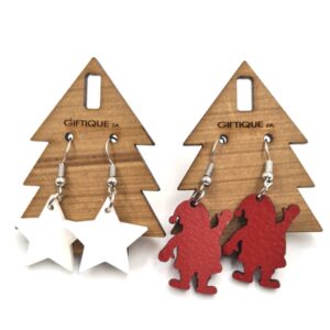 Bulk Packed Christmas Earrings 30 Units