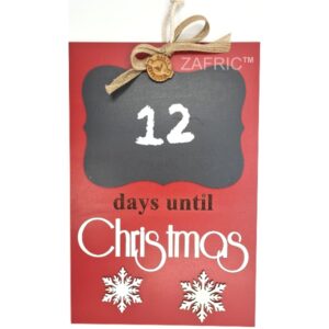 Days Until Xmas Red
