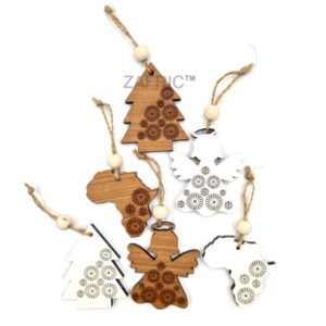 Shwe Shwe Wood decor  Set of 6