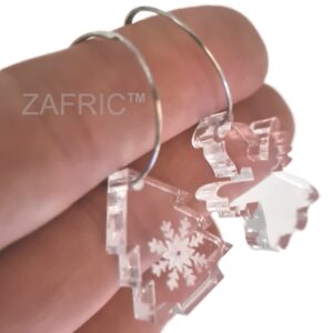 Perspex Wine Glass Charms Christmas Wine Glass Charms Assorted