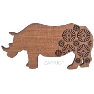 Magnet Rhino Shwe Shwe Wood