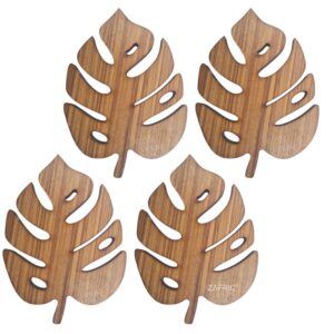 Giftique Monstera Leaf Coasters 3 Monstera Leaf Coasters (Set of 4)