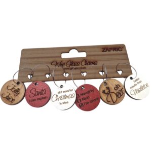 Christmas Wine Glass Charms Assorted