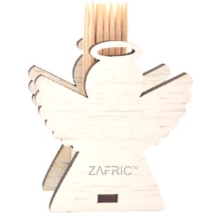 Toothpick Holder Angel White