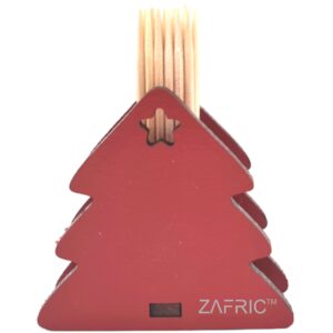 Toothpick Holder Tree Red