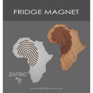 Africa Fingerprint Magnet Set of 2