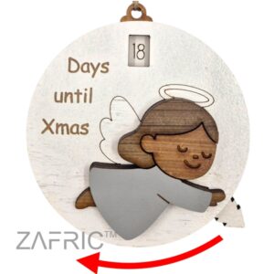 Christmas Countdown Ornament Angel