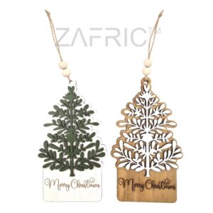 Hanging Nordic Ornaments Set of 8 E Hanging Woodlands Tree Ornaments