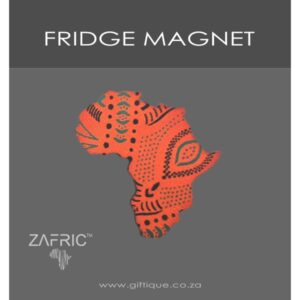 Orange Shwe Shwe Fabric Magnet Africa