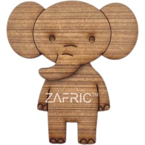 Swinging Safari Elephant Magnet
