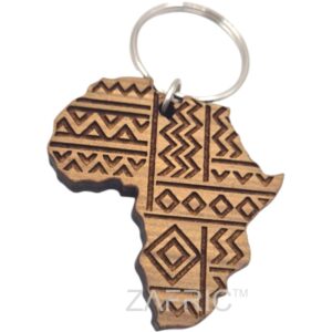AfricaTribal Key Ring Wood
