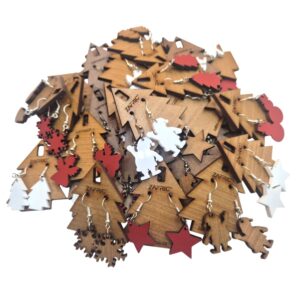 Bulk Packed Christmas Earrings 30 Units