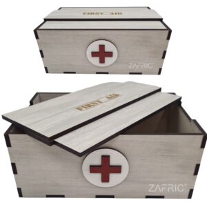 First Aid Box Grey Wash