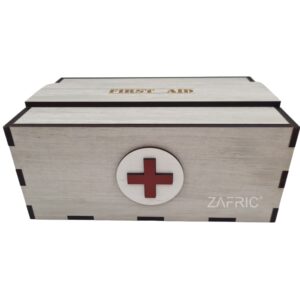 First Aid Box Grey Wash