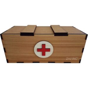 First Aid Box – Wood