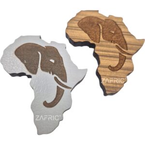 Magnet Africa Elephant Silhouette