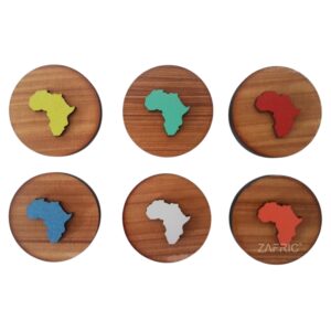 Magnet Layered Africa/Elephant/Rhino