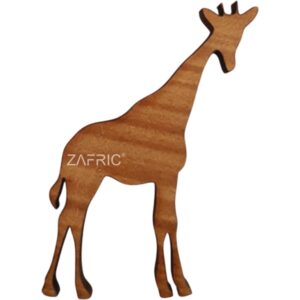 Magnet Giraffe Wood
