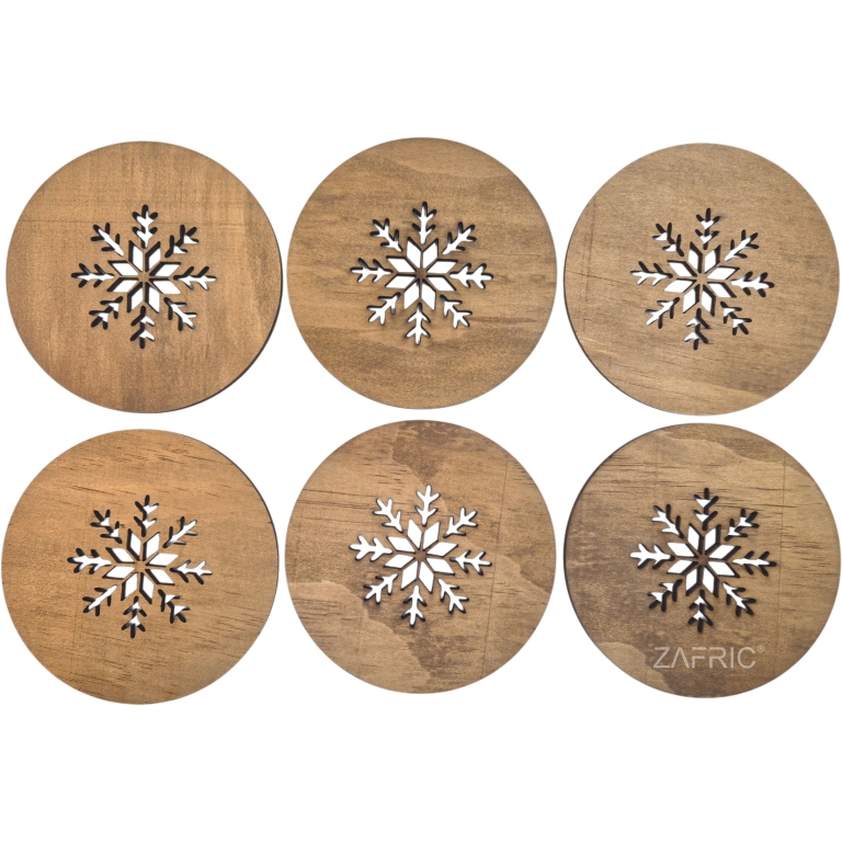 Christmas Coaster & Wine Charm Set - Image 7