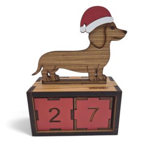 Santa Paws Countdown Calendar - Daxie