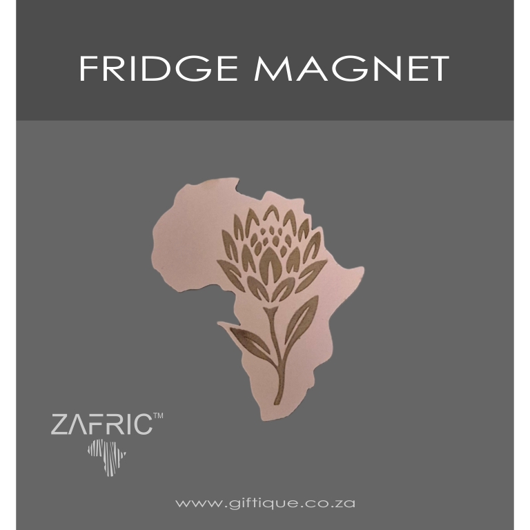 Africa Protea Shaped Magnet - Dusty Pink
