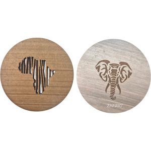 Car Coaster - Elephant & Africa