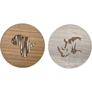 Car Coaster - Rhino & Africa