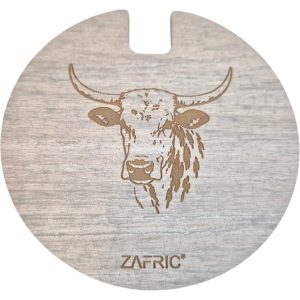 Licence Disc Holder - Nguni Grey Wash